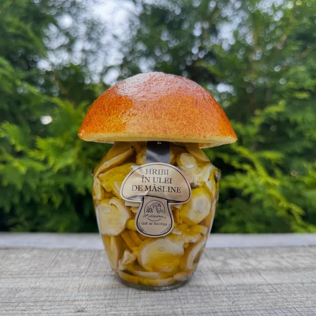 Hribi in ulei de masline extravirgin 280 g