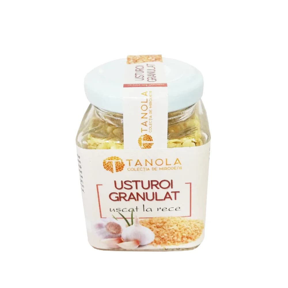 Usturoi granulat uscat la rece (borcan 50g)