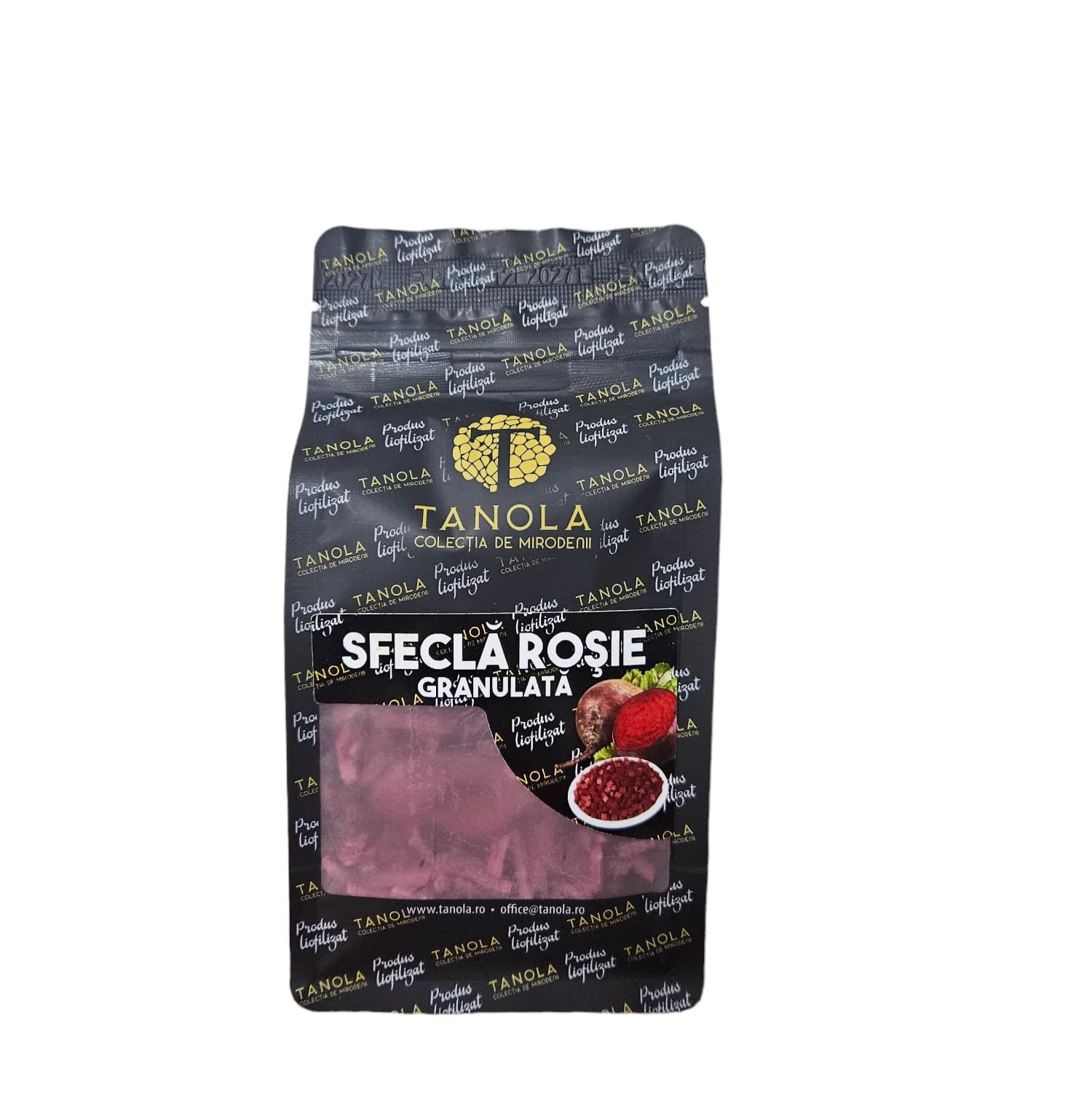 Sfeclă Roșie Granulată Liofilizată (50 g - pungă)