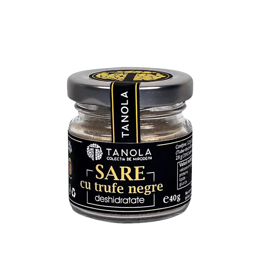 Sare cu trufe negre deshidratate (borcan 40g)