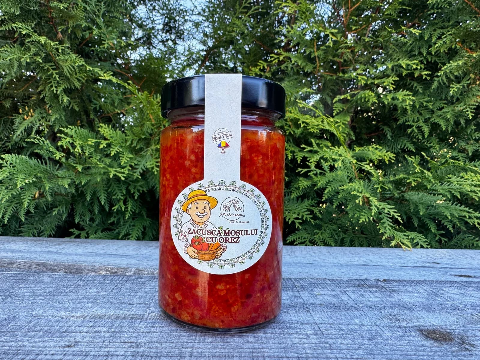 Zacuscă moșului cu orez 290 g